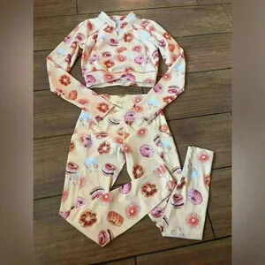 Ironyokai donut legging and longsleeve set